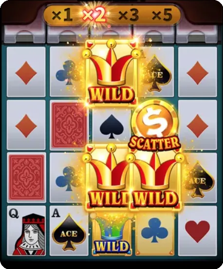 Super Ace bonus rounds with joker symbols